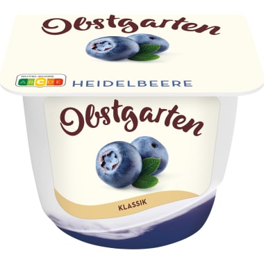 Danone Obstgarten Heidelbeere