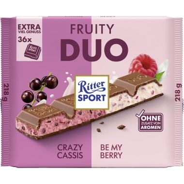 Ritter Sport Fruity Duo Tafel
