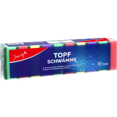 Jeden Tag Topfreiniger 10er-Packung