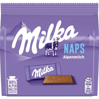 Milka Naps Alpenmilch
