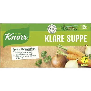 Knorr Klare Suppe Würfel