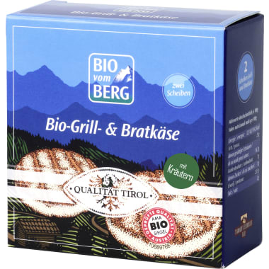 BIO vom BERG Grill- und Pfannenkäse Kräuter