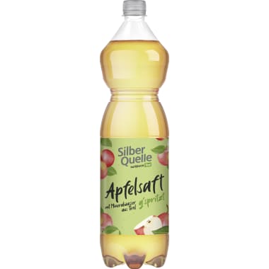 Silberquelle Apfelsaft gespritzt