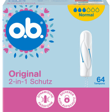 o.b. Tampon Normal 64er-Packung