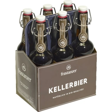 Frastanzer Bio Kellerbier Tray 0,5 Liter