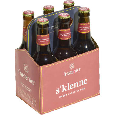 Frastanzer s'klenne Tray 6x 0,33 Liter
