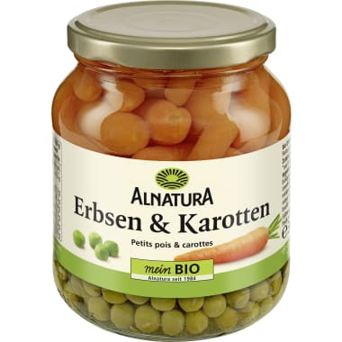 Alnatura Bio Erbsen und Karotten