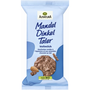 Alnatura Bio Dinkel Knusper Taler Vollmilch