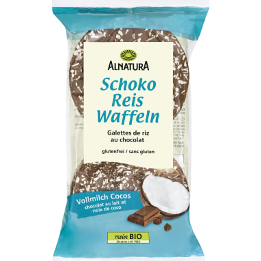 Alnatura Bio Schoko Reiswaffeln Cocos-Vollmilch