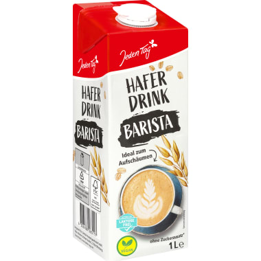 Jeden Tag Hafer-Barista Drink