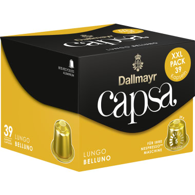 Dallmayr NC Capsa Espresso Decaffeinato XXL 39er-Packung