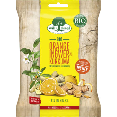 Willi Dungl Bonbon Orange-Ingwer-Kurkuma