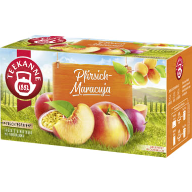 Teekanne Früchtegarten Pfirsich-Maracuja