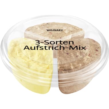 Wojnar's PrePack 3 Sorten Aufstrich Mix