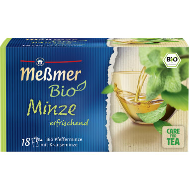 Meßmer Bio Minze 18er-Packung