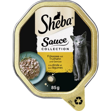 Sheba Sauce Spéciale Truthahn und feinem Gemüse
