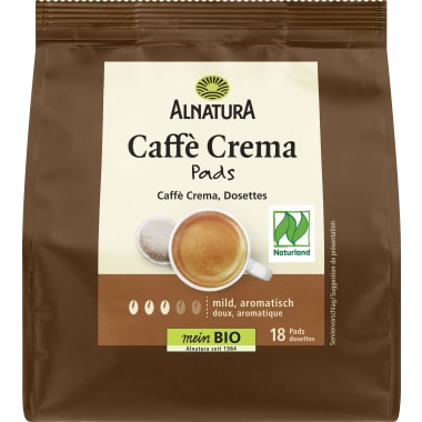 Alnatura Bio Caffè Crema mild 18 Pads