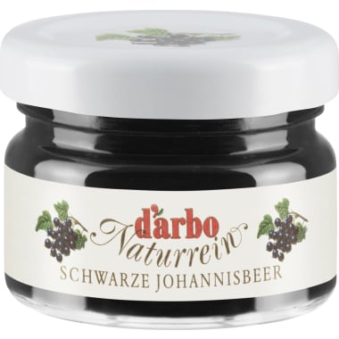 Darbo Darbo Schw.Johannisbeere-Miniglas