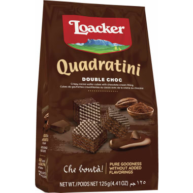 Loacker Quadratini Double Choc