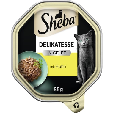 Sheba Genuss in Gelee Geschnetzeltes Huhn