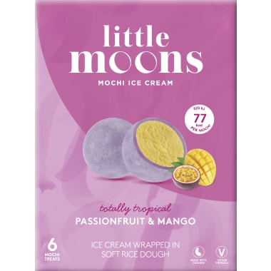 Little Moons Mochi Passionfruit & Mango Eis