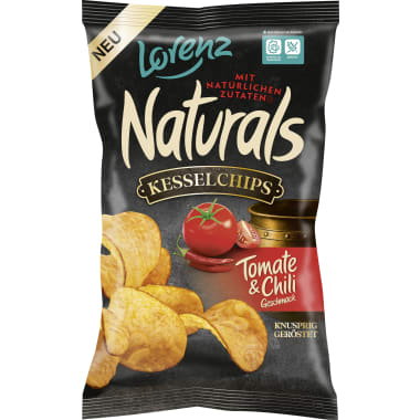 Lorenz Kesselchips Naturals Tomate & Chilli