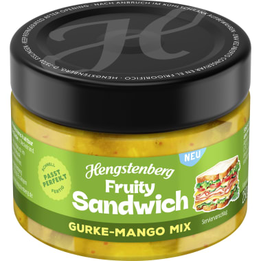 Hengstenberg Fruity Sandwich Gurke-Mango Mix