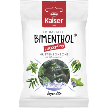 Bonbonmeister Kaiser Extrastarke Hustenbonbons Bimenthol zuckerfrei