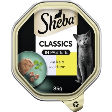 Sheba Classics mit Kalb und Huhn