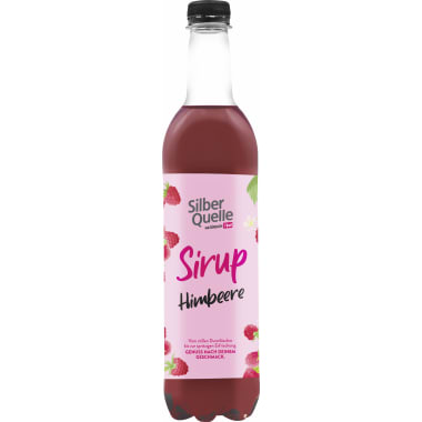 Silberquelle Sirup Himbeere