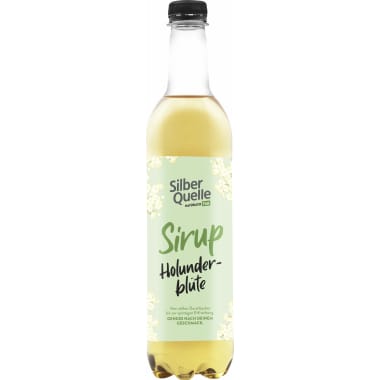 Silberquelle Sirup Holunderblüte