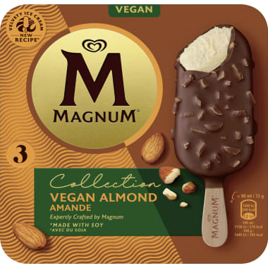 Eskimo Magnum Mandel Vegan 3er-Packung