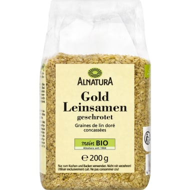 Alnatura Bio Goldleinsamen geschrotet