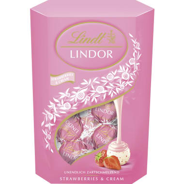 Lindt Lindor Kugeln Strawberries & Cream