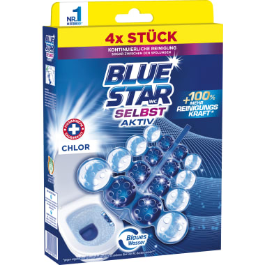 Blue Star Blau Aktiv Chlor 4x50 g