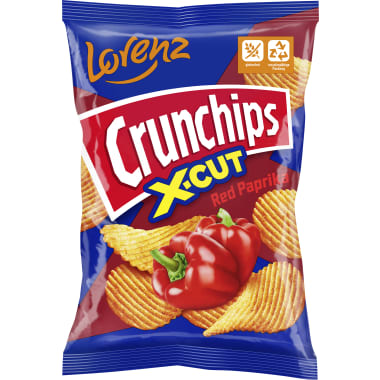 Lorenz Crunchips X-Cut Paprika