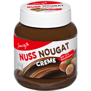Jeden Tag Nuss-Nougat-Creme