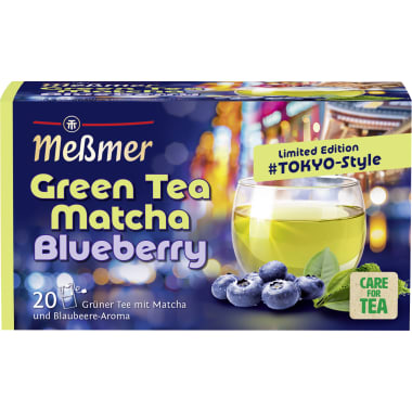 Meßmer Green Tea Matcha Blueberry