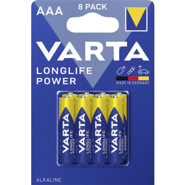 Varta High Energy Micro 8er-Packung
