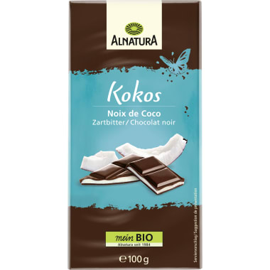 Alnatura Bio Kokos Zartbitter Schokolade