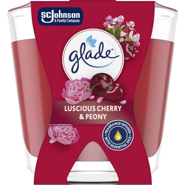 Glade Duftkerze Decor Luscious Cherry & Peony