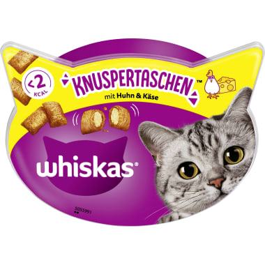 Whiskas Knuspertaschen mit Huhn & Käse