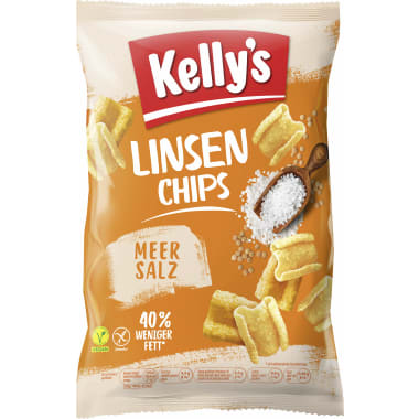 Kelly's Linsenchips würzig mit Meersalz