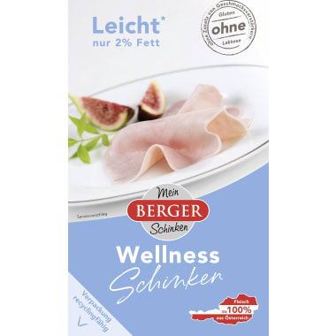 Berger Wellness Schinken geschnitten