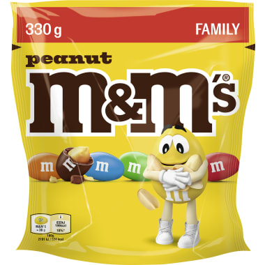 M&M'S Erdnuss XL Standbeutel