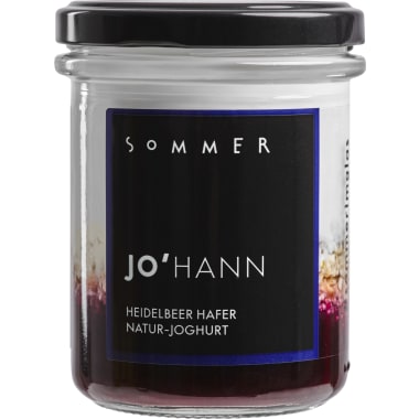 Jo'hann Heidelbeere Hafer Naturjoghurt