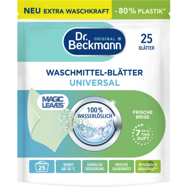 Dr. Beckmann Waschmittelblätter Universal