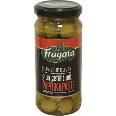 Fragata Oliven mit Paprikapaste