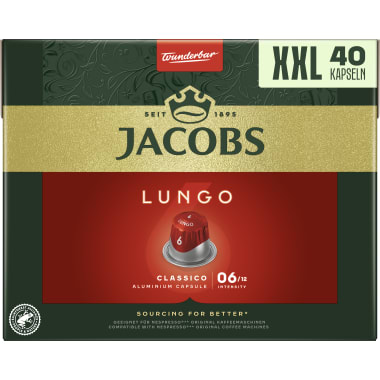 Jacobs NC Kapseln Lungo Classico 40er-Packung