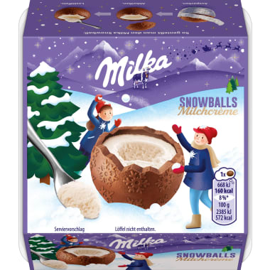Milka Snowballs 4er